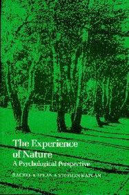 Cover: The Experience of Nature