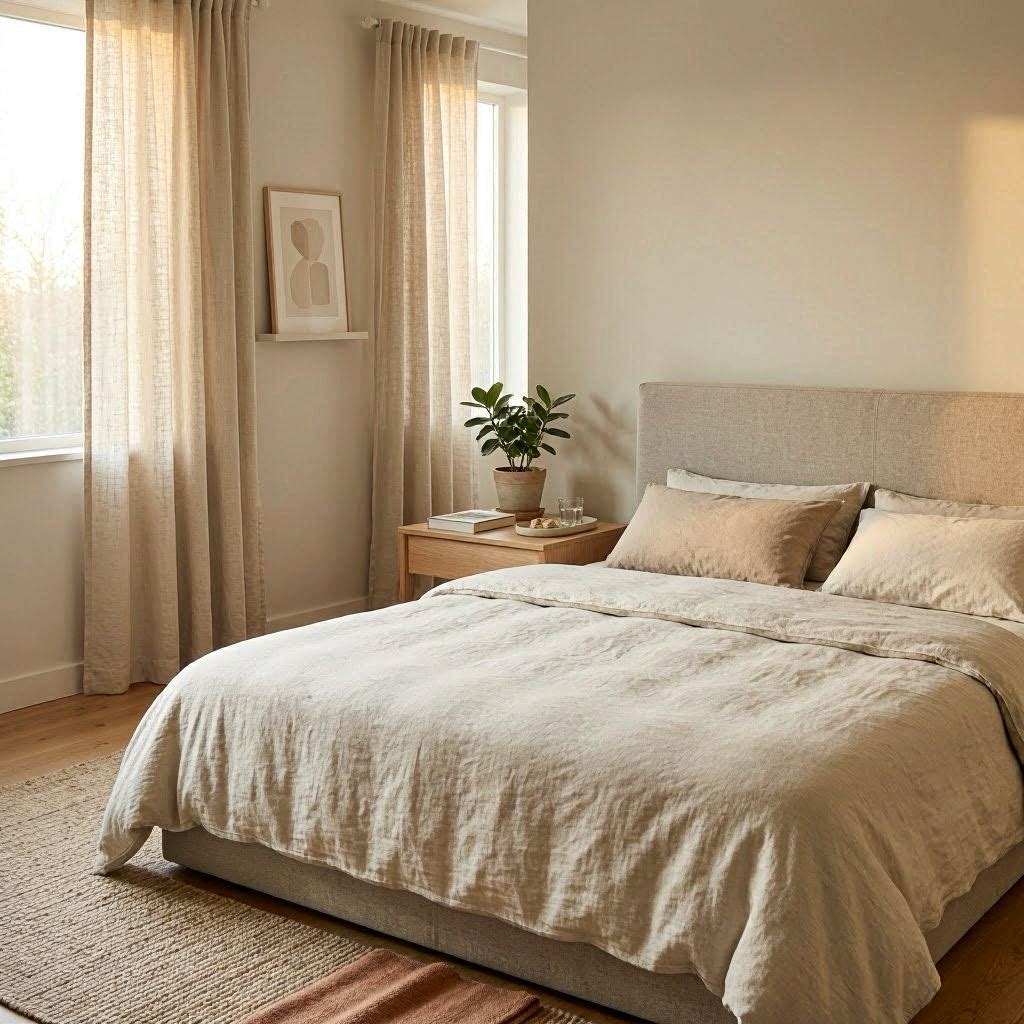 Calm bedroom